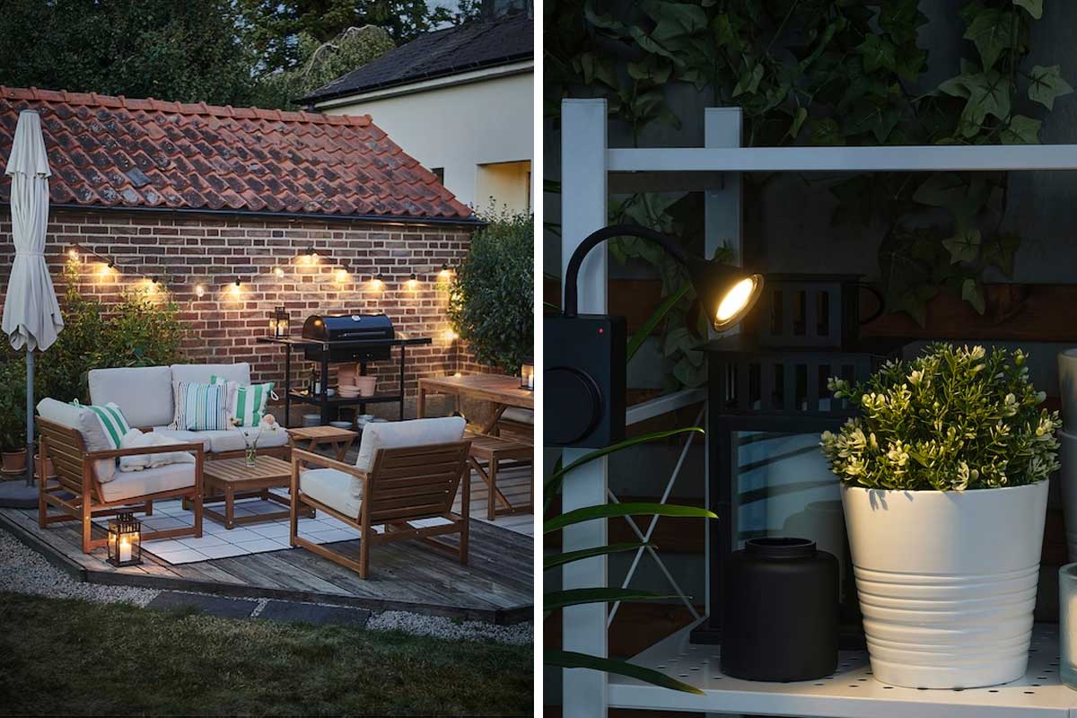 luminaires de jardin IKEA