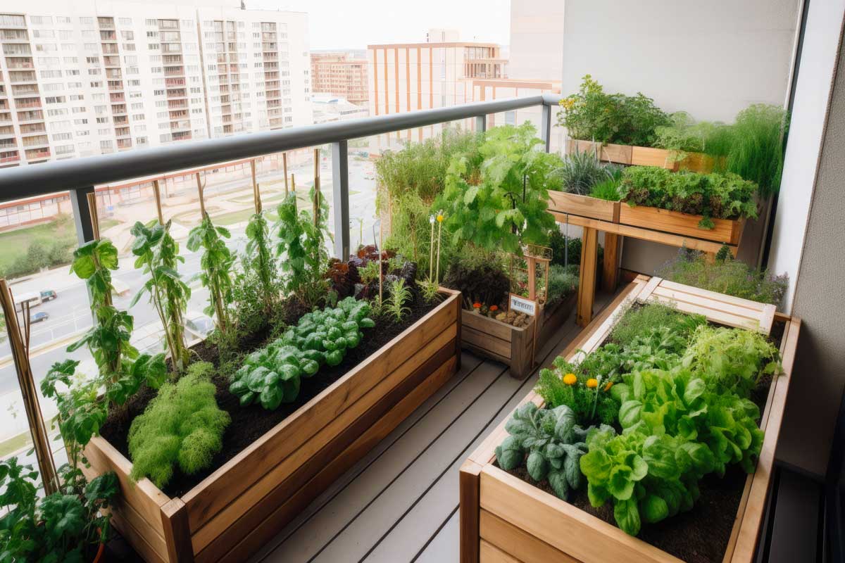 légumes à semer en pots sur votre balcon en juillet