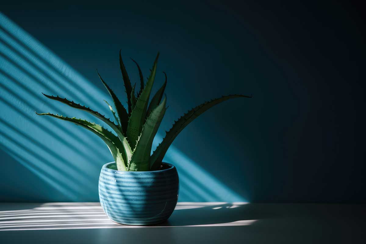 Aloe vera dans le salon