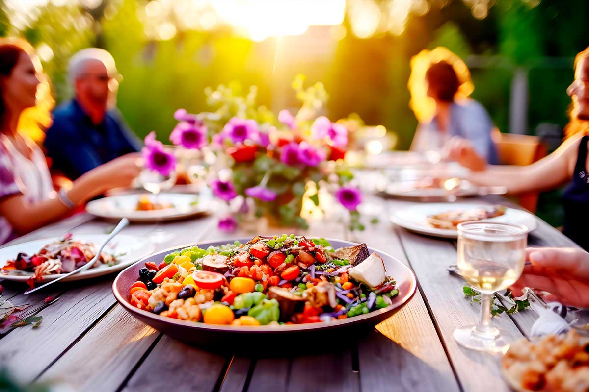 repas en été