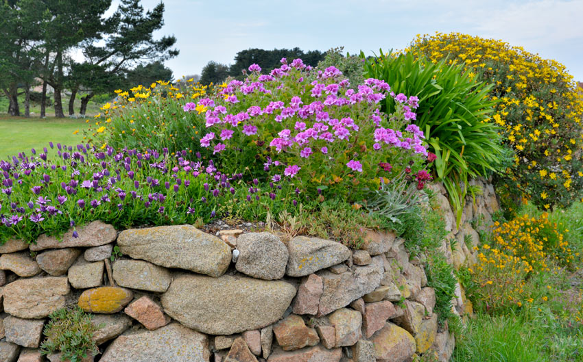 murs en pierre naturelle