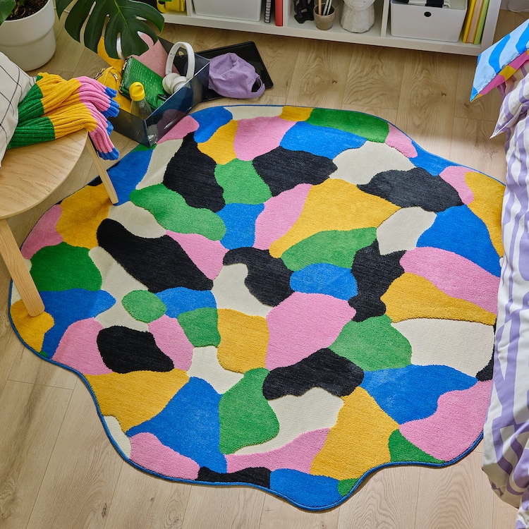 IDROTTSHALL Tapis multicolore Ikea