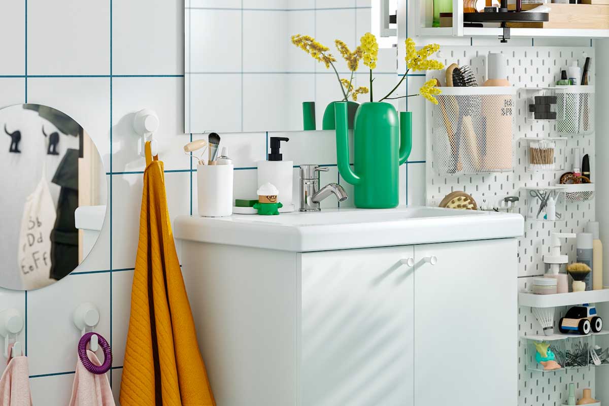 salle de bain Ikea famille