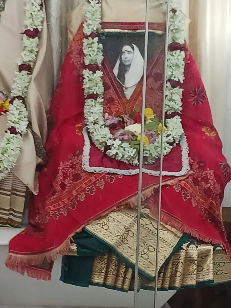 Une cascade de fleurs dans le jardin - Sarada Devi at BRKM temple.
