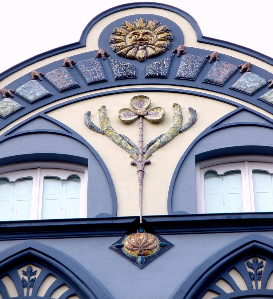 Décorer la salle de bains avec des mosaïques - Edificio Guridi (Bilbao)