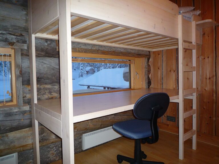 Gagner de la place avec un lit mezzanine! 20 idées…