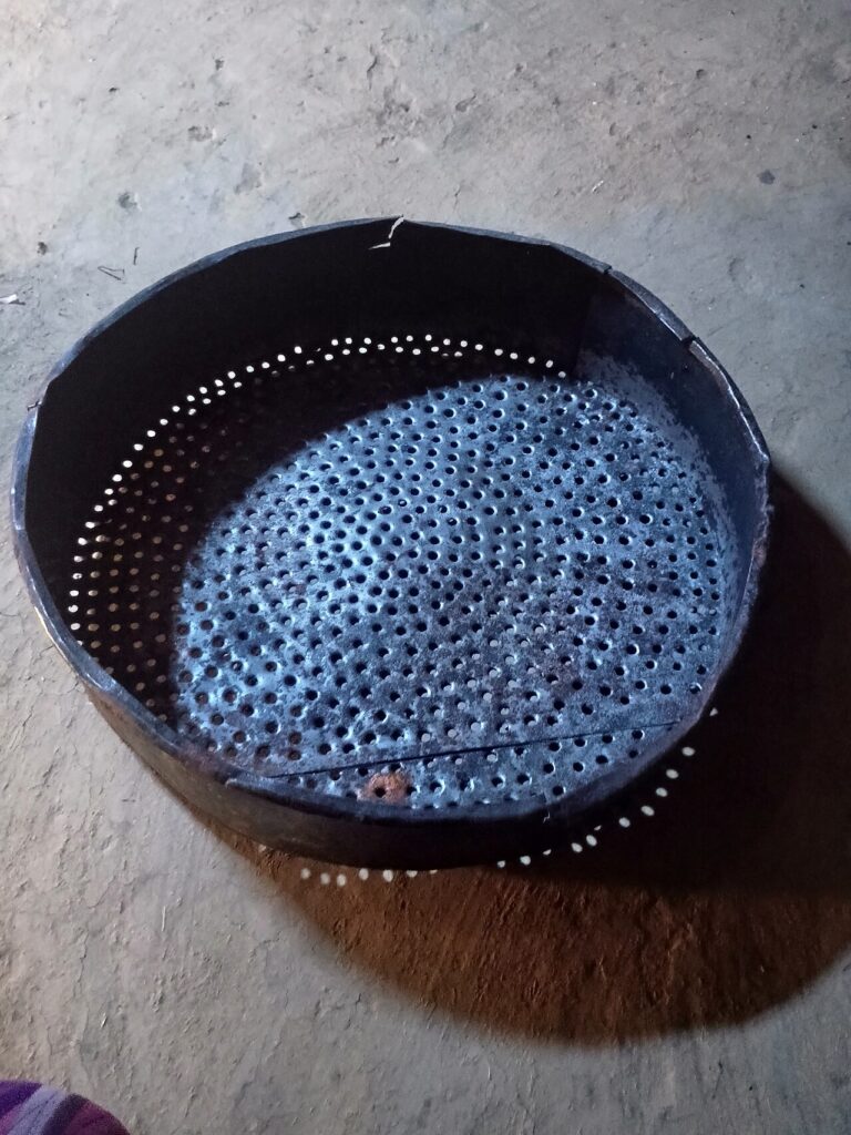 Cuisine provençale - Chalna is traditionally used to sift flour,kullu ,Himachal Pradesh.