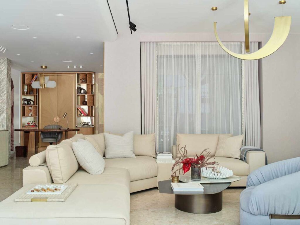 Déco tables de mariage avec des roses! 20 idées pour vous inspirer… - Living area and study at Faura, a trade-only interior design showroom and reside
