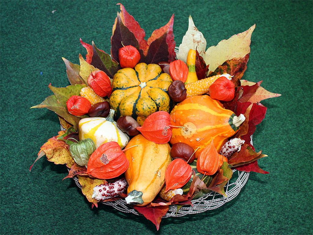10 centres de table aux couleurs de l’automne à faire soi - Herbst