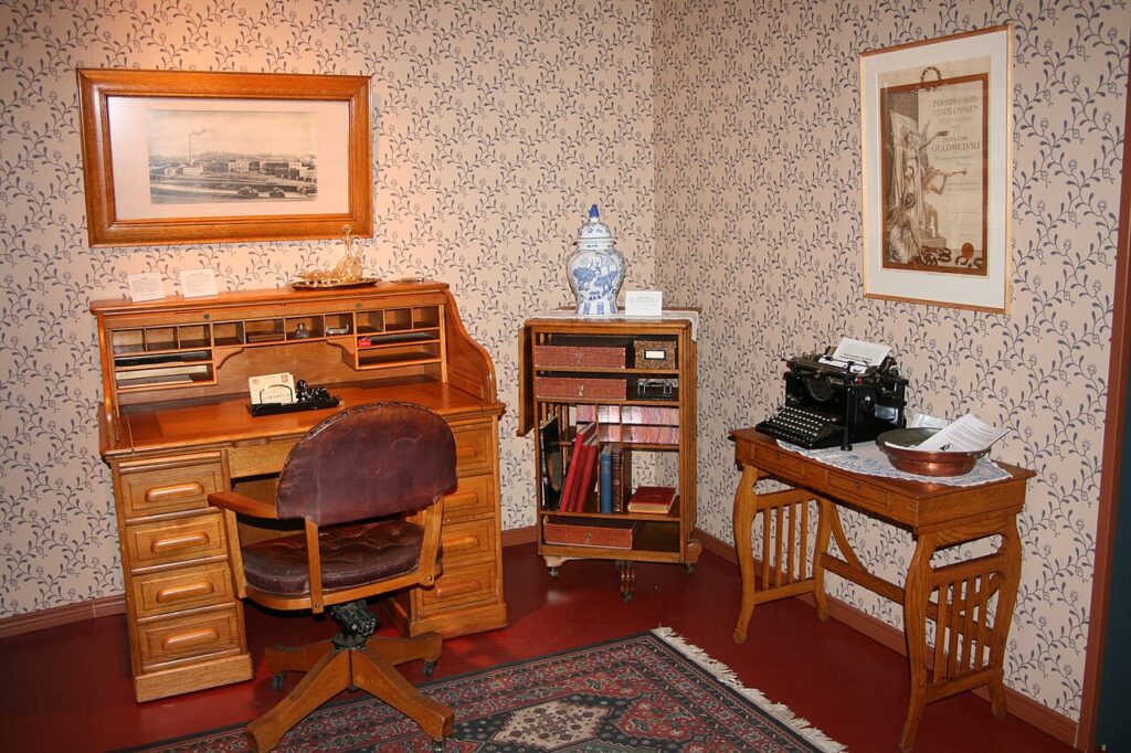 20 projets DIY à réaliser avec des palettes… Vraiment magnifiques! (Tuto) - Office furniture manufactured by Åtvidabergs industrier (later renamed Fac