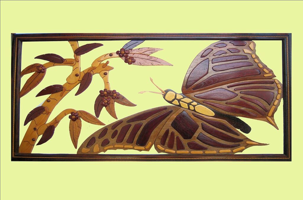 Réaliser un cadre végétal! Voici 16 idées pour vous inspirer… - Mariposa y Flores by Eric Stahl