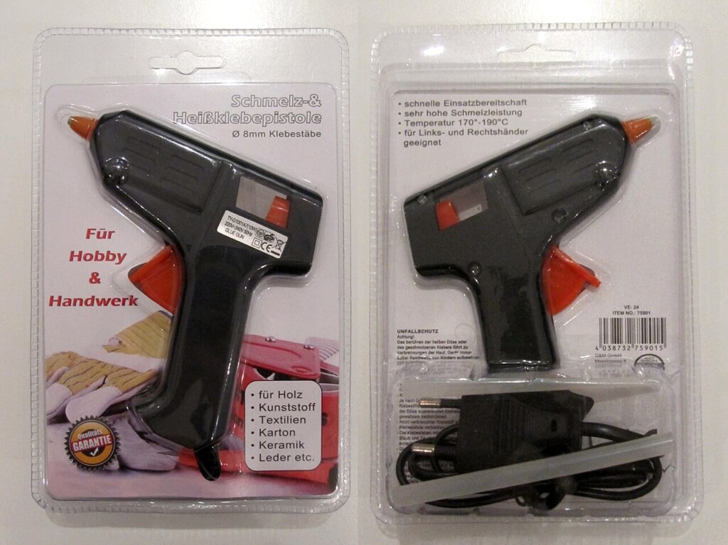 DIY avec pistolet à colle chaude! 16 idées créatives + Tuto (vidéo)… - A glue pistol for 1 Euro.
